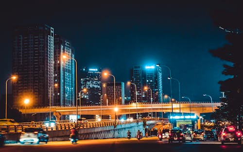 City Traffic at Night