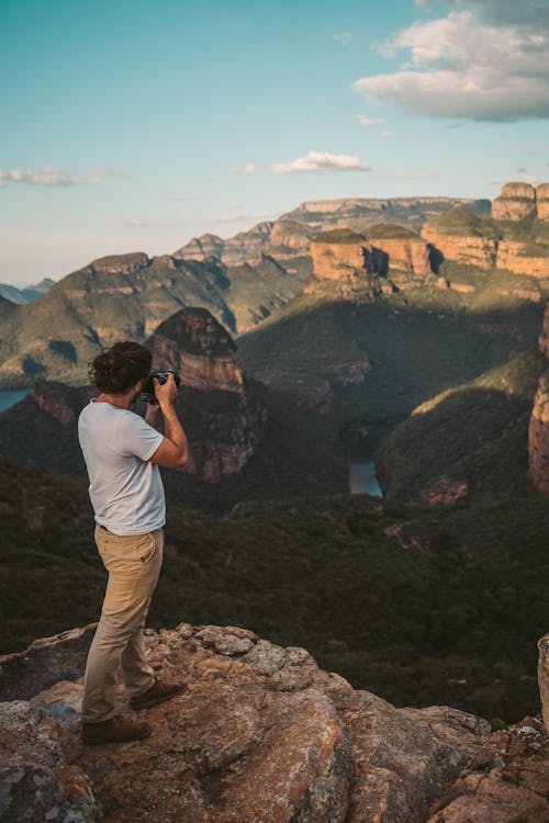 Foto stok gratis afrika selatan, daerah pegunungan, fotografer