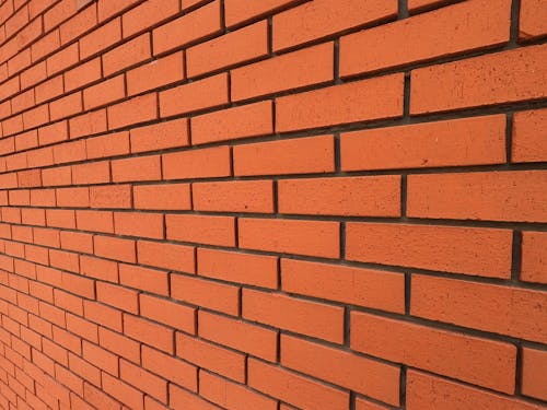 Close Up Shot of a Brick Wall