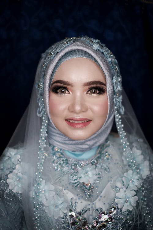 A Beautiful Woman Wearing Hijab