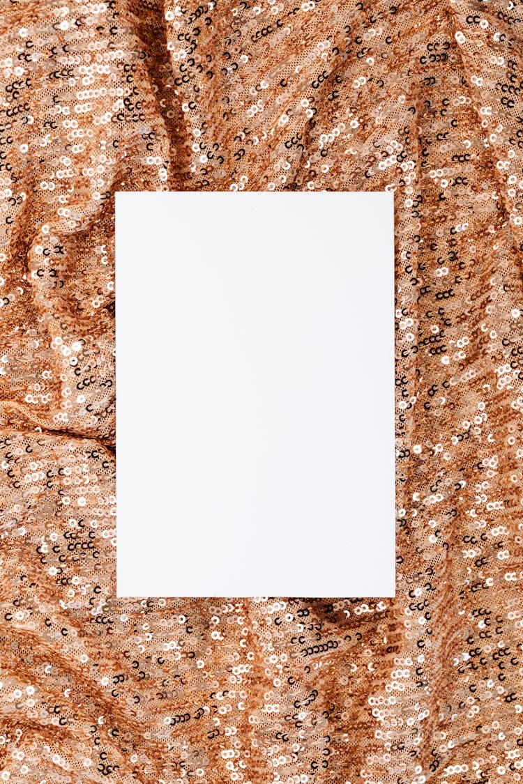 Photo Of A Blank Card