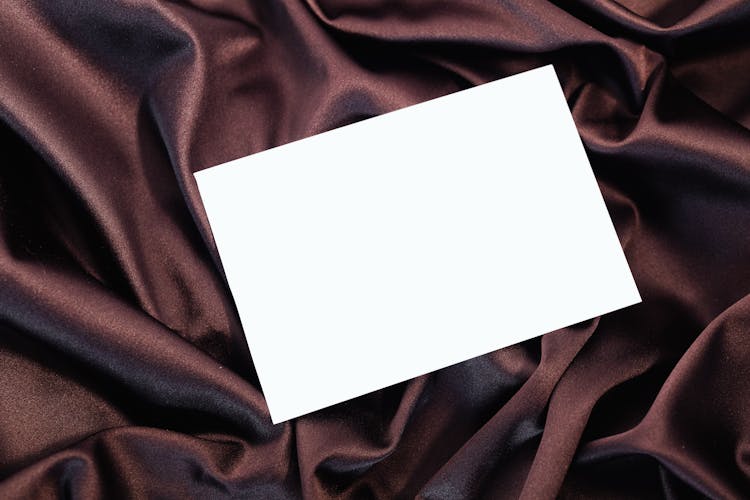 Close Up Photo Of Blank Card