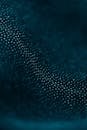 Macro Shot of Blue Textile