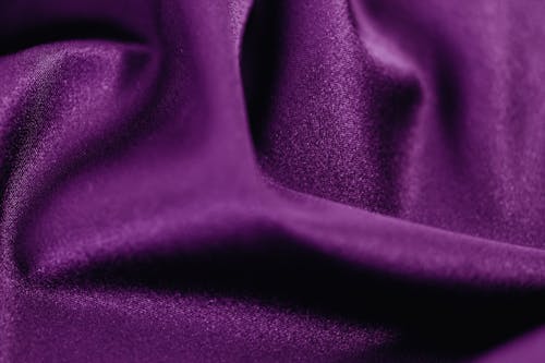 Purple Textile in Close Up Photography