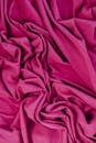 Pink Textile on White in Close-up Shot