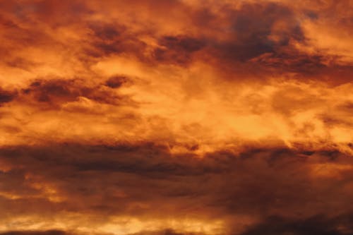 Dramatic Cloudy Sky at Sunset