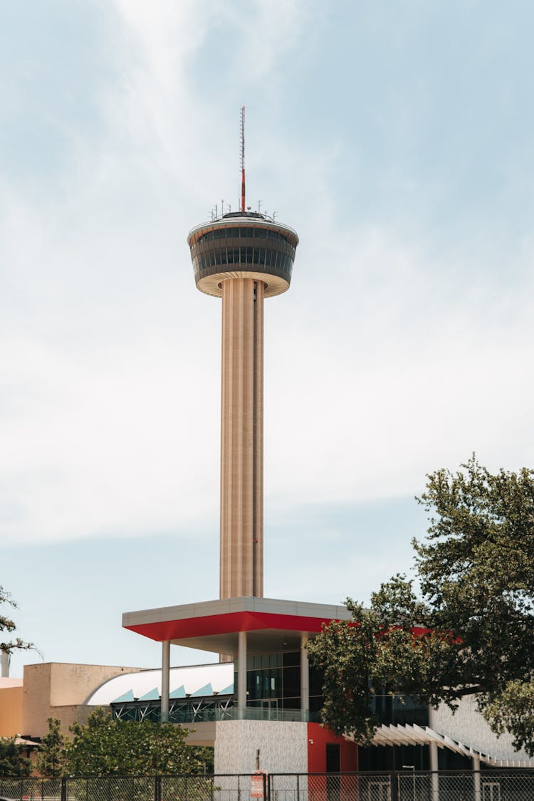 View Of The Tower Of The Americas In San Antonio, Texas, United States