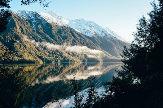 new zealand mountains lake