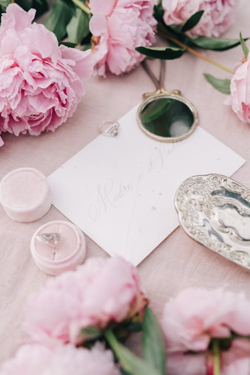 An Invitation Card over a Table