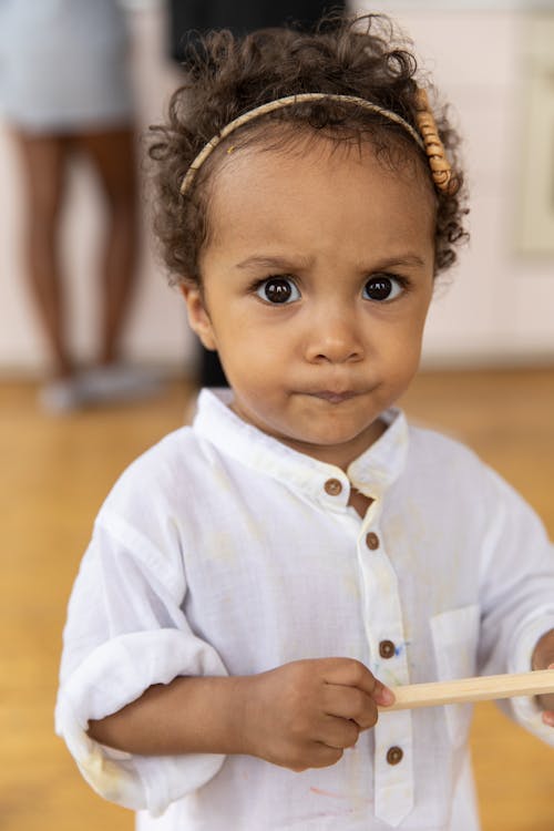 Immagine gratuita di bambino, capelli ricci, carino