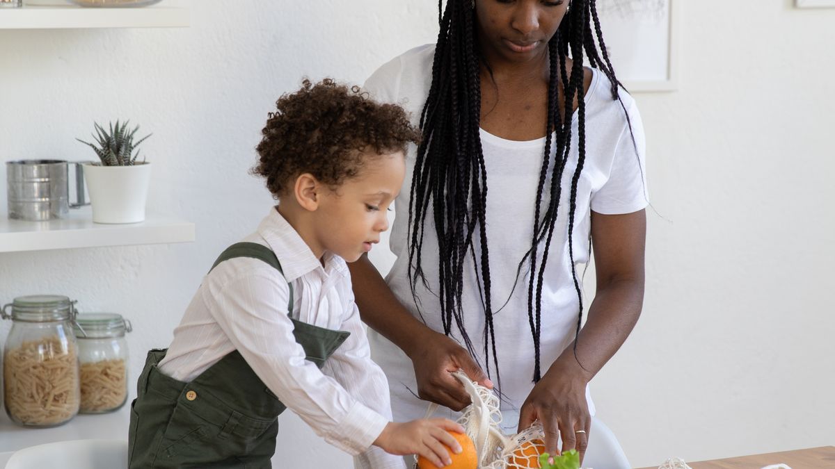 Planification des repas en famille - illustration