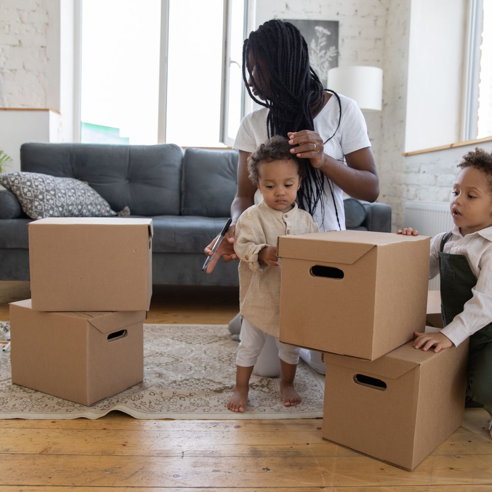 Halstead — professional packers wrapping and boxing belongings