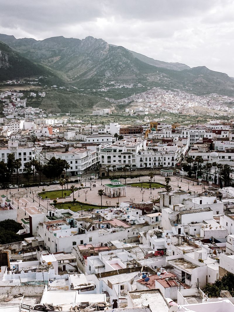 Tetouan Ensanche Spanish colonial quarter boulevard