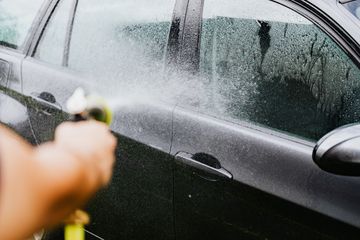 Exterior rinse