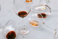 Close up of Wineglasses