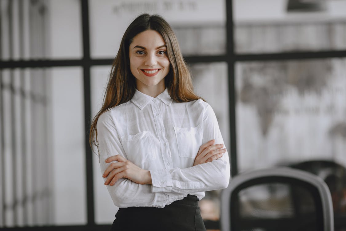 Portrait of a Young Woman in White