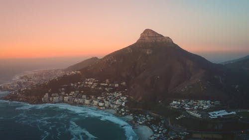 Gratis stockfoto met antenne, berg, bird's eye view