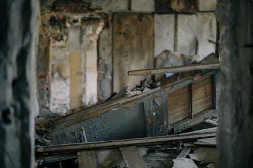 Foto d'estoc gratuïta de abandonat, apocalipsi, arquitectura