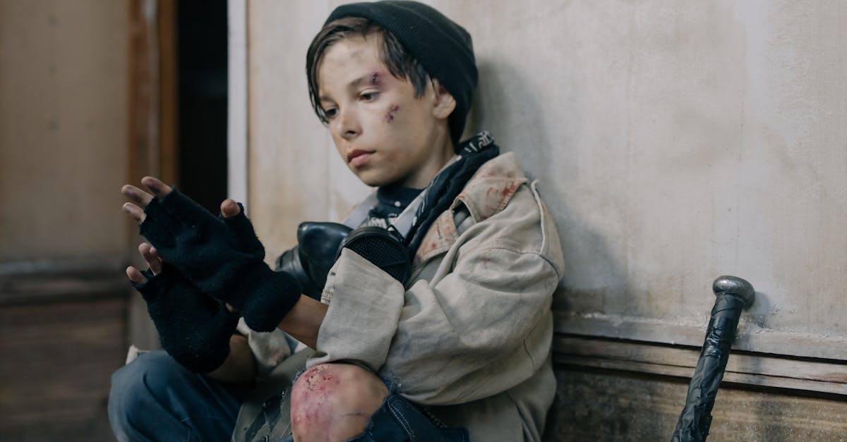 How to fix rip in jeans knee