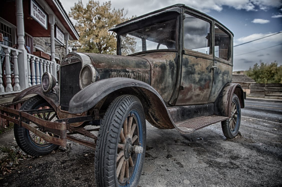 Free stock photo of model t, old car