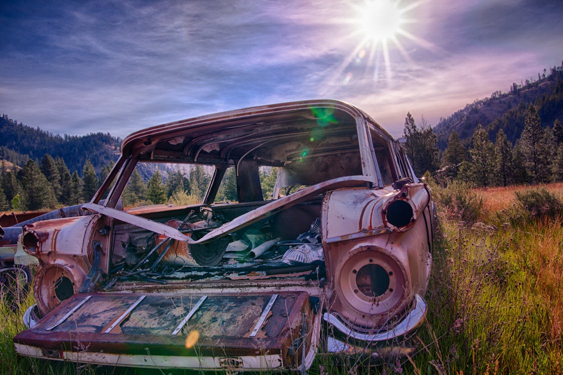 Free stock photo of old car