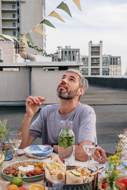 Základová fotografie zdarma na téma brunch, denní světlo, girlanda