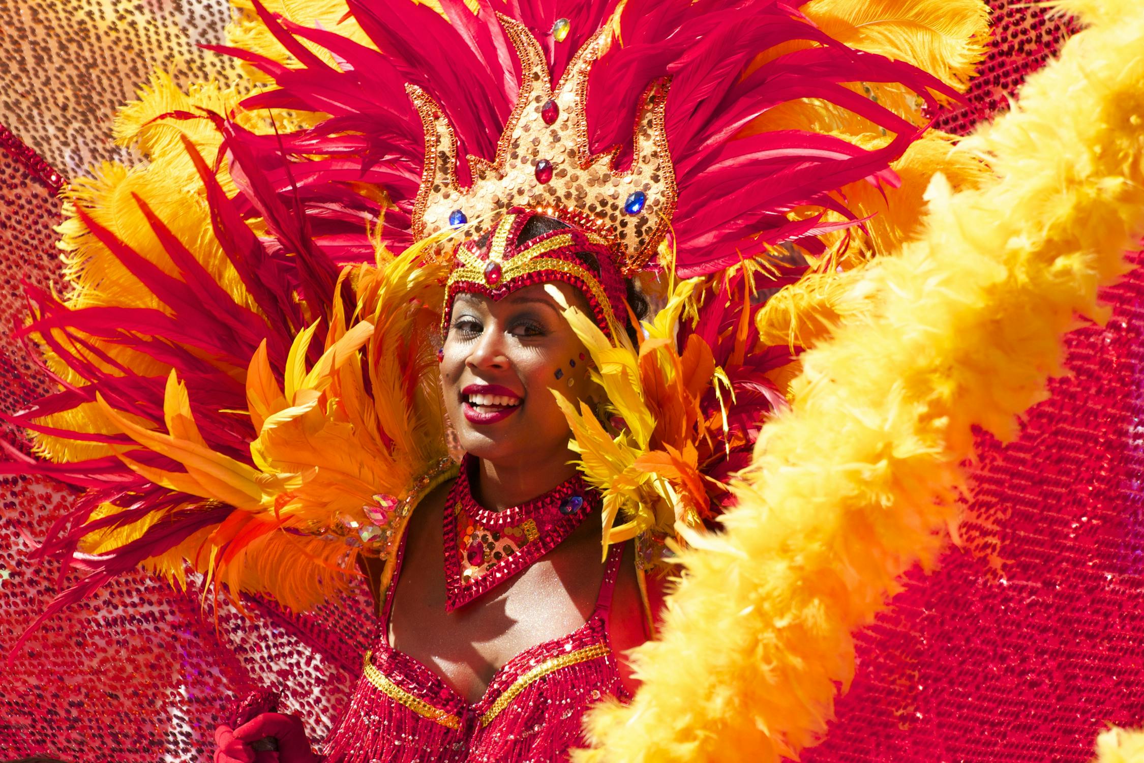 A Rio carnival dances - Rio carnival is unique and world famous.