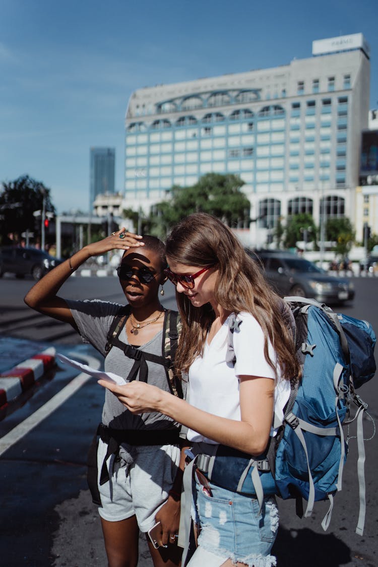 Two Friends Traveling Together