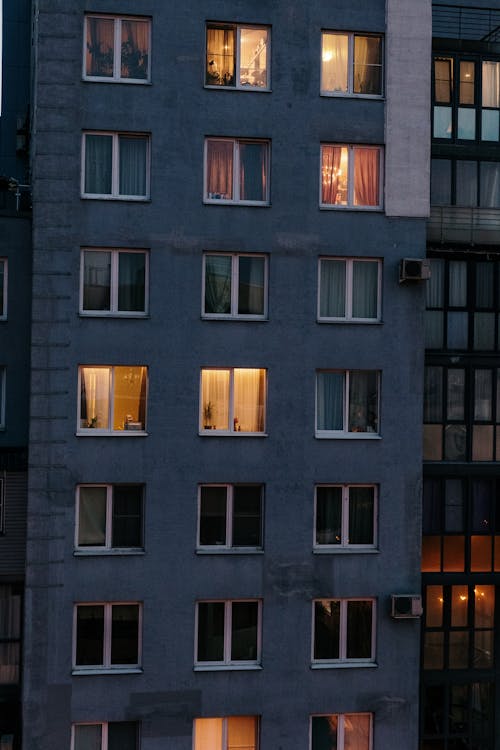 Brown and Black Concrete Building