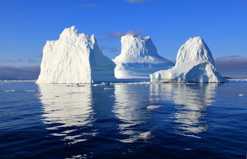 Mount in the Middle on Body of Water