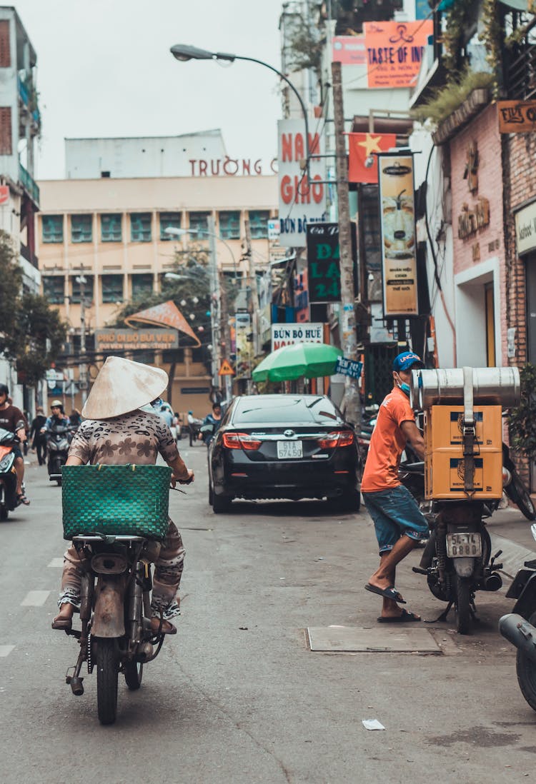 A Street In Ho Chi Minh City