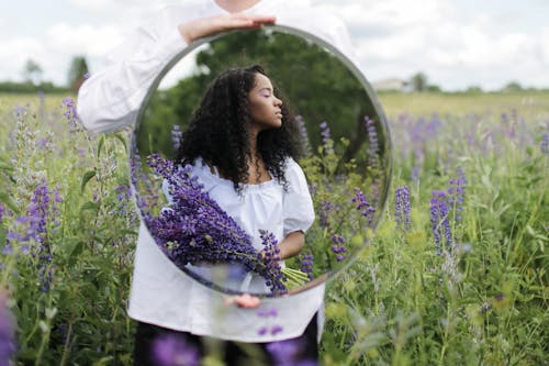 Kostnadsfri bild av afrikansk amerikan kvinna, blommor, flora