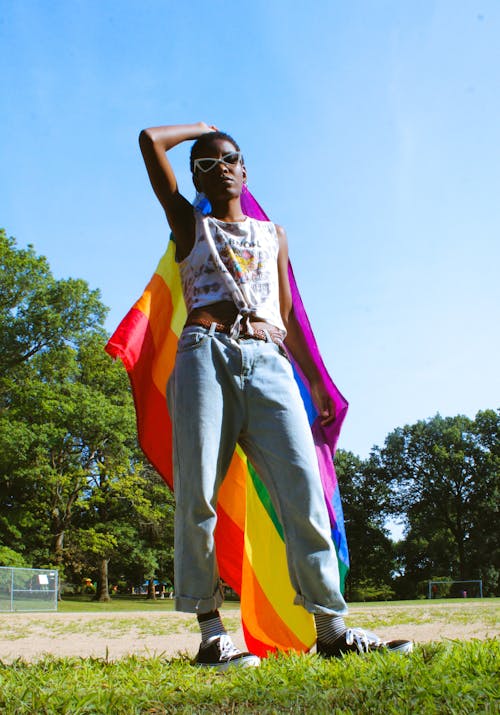 бесплатная Бесплатное стоковое фото с афро-американка, вертикальный выстрел, гордость Стоковое фото