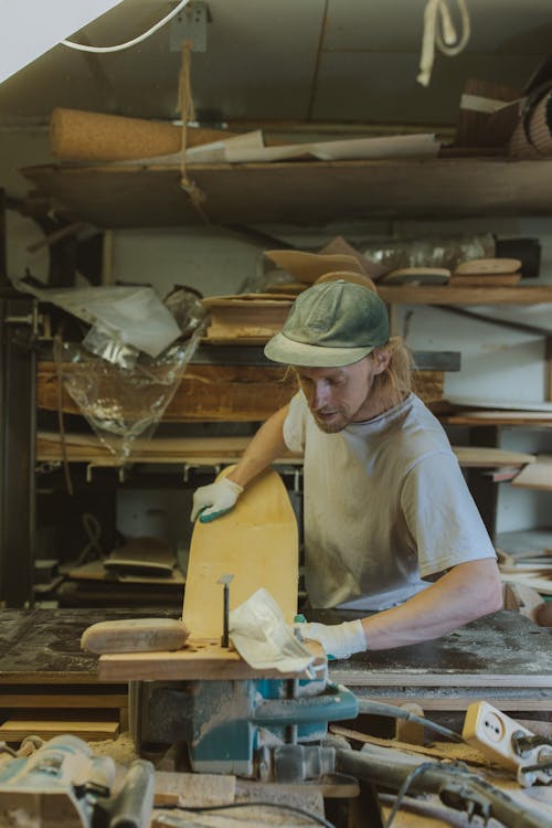 Fotos de stock gratuitas de artesanía, artesanía en madera, aserradura