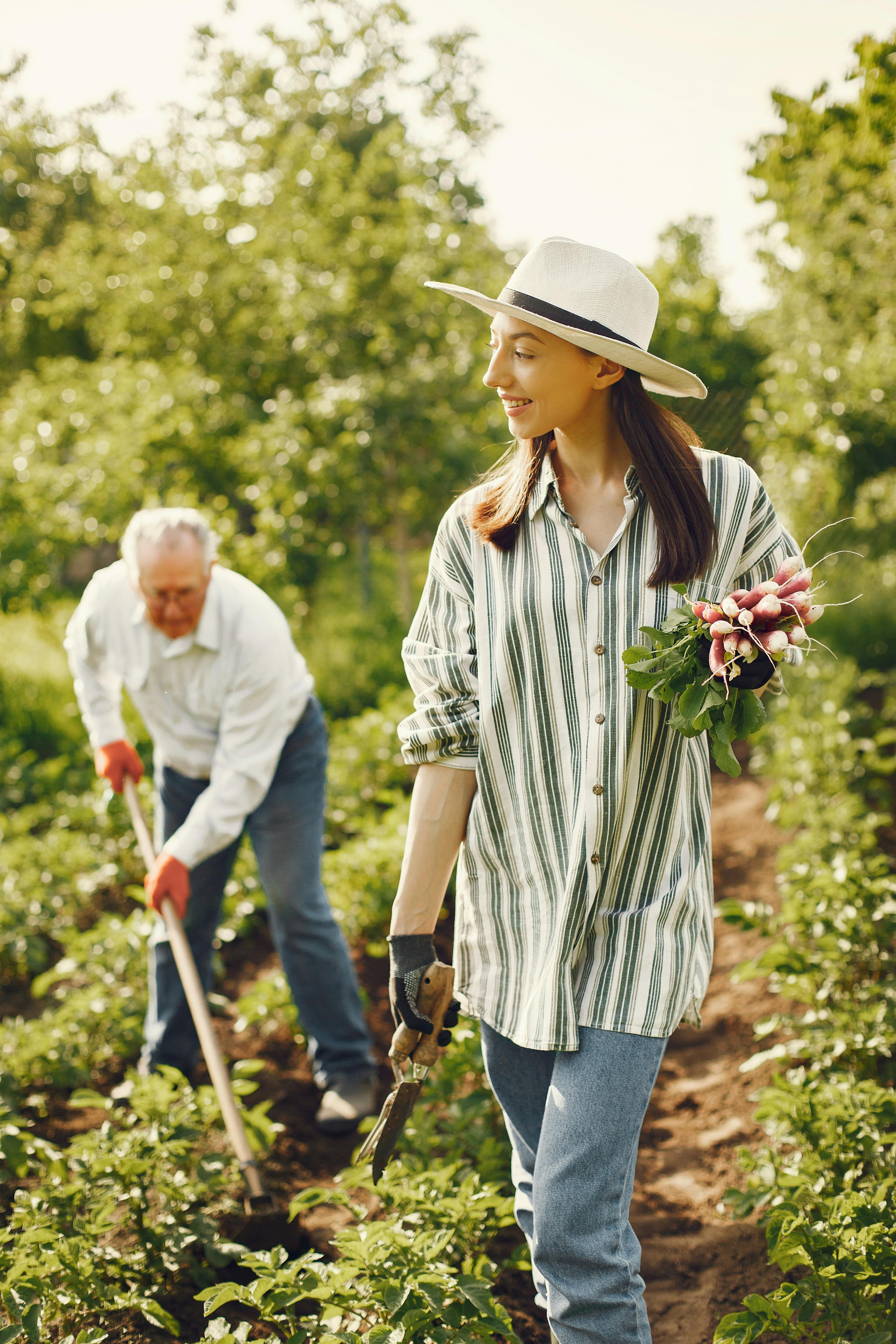 Man And Woman Gardening · Free Stock Photo