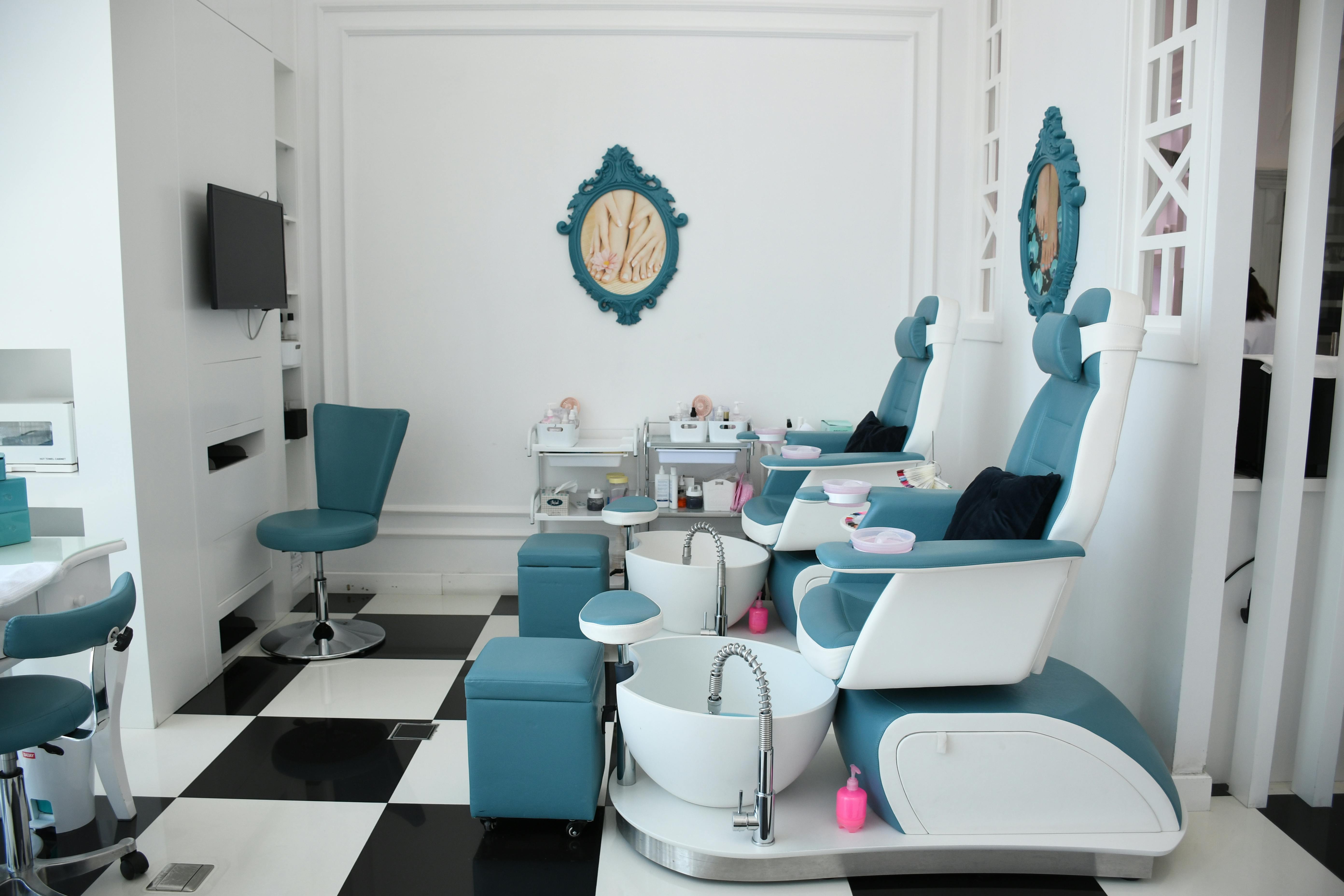 The Interior of a Salon