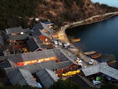 Bay and City at Dusk