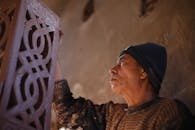 An Artisan Sculpting Clay