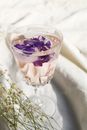 Cocktail with Flowers 