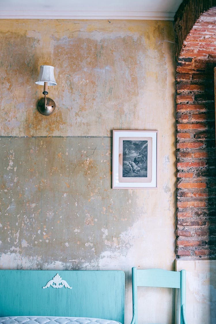 Interior Of Cozy Room In Old House