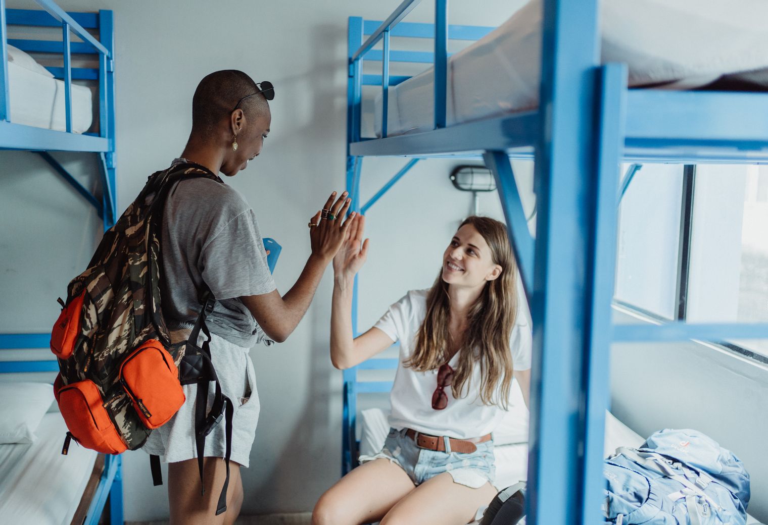 Anstey — student move with boxes and a van