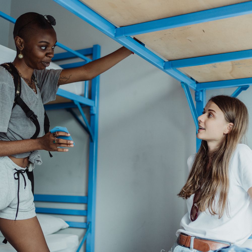 Barnham — student move with boxes and a van