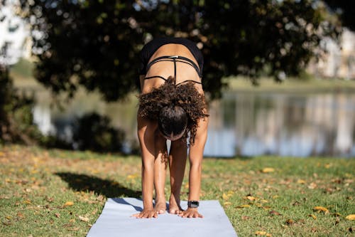 Photo of a Woman Working Out