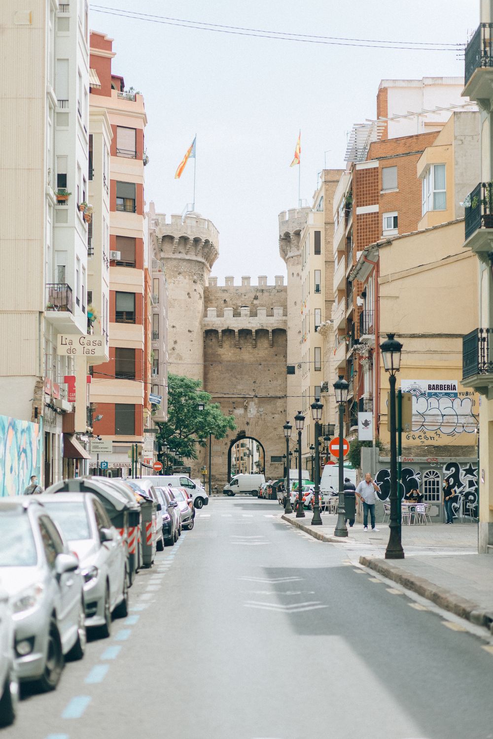Cars Parked on the Side of the Road · Free Stock Photo