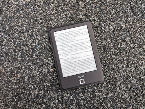 Free Black Amazon E Book Reader Stock Photo