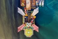 Aerial Footage of a Helipad