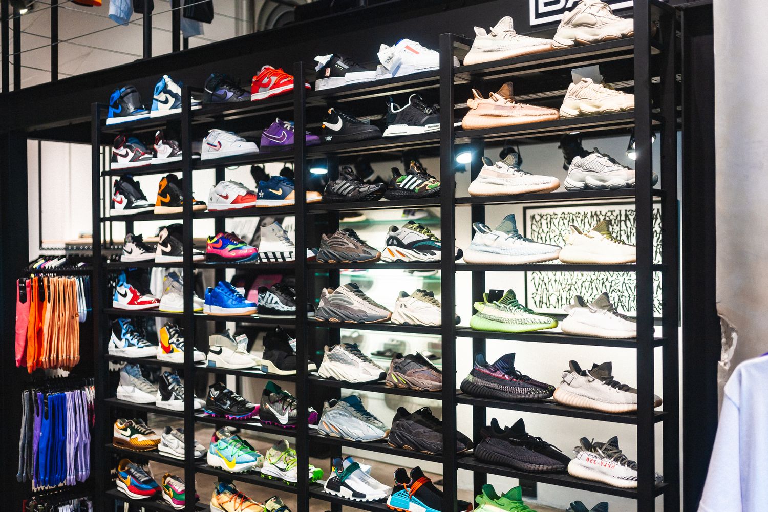 Sole Theory sneaker wall