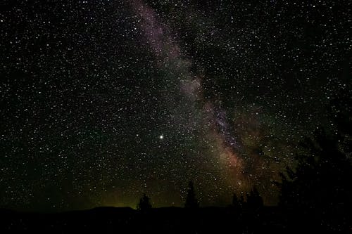 Imagine de stoc gratuită din astrofotografie, Calea Lactee, jupiter