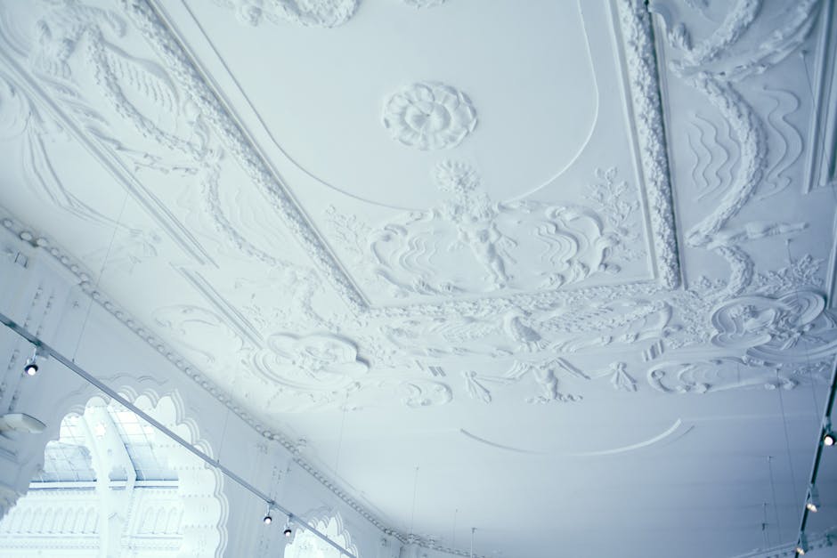 Ornamental ceiling in Museum of Applied Arts