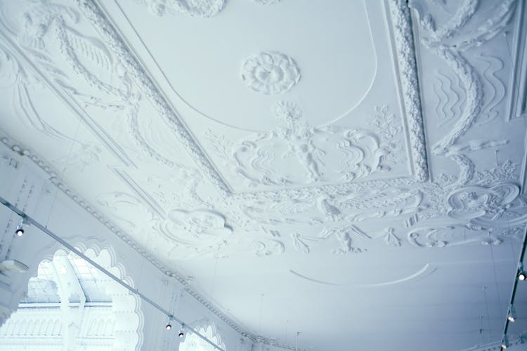 Ornamental Ceiling In Museum Of Applied Arts